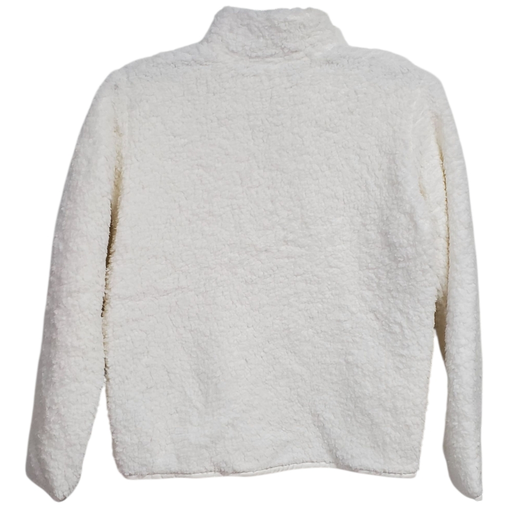 Wonder Nation - Girls XL/14 White Fleece Pullover Sleepwear - Picture 9 of 10